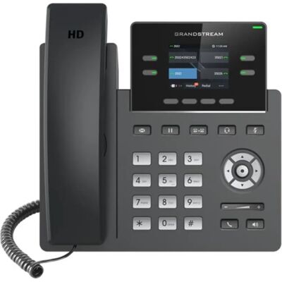 Grandstream GRP2612W VoIP-Telefon - 2,4-Zoll Farbdisplay, 2 SIP, WiFi, HD-Audio Grandstream GRP2612W VoIP-Telefon - 2,4-Zoll Farbdisplay, 2 SIP, WiFi, HD-Audio