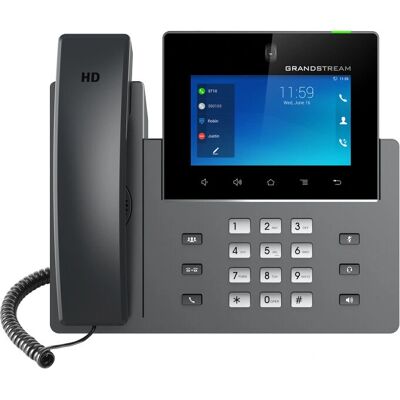 Grandstream GXV3350 IP-telefon - 16 vonal, Android, Wi-Fi, Fekete Grandstream GXV3350 IP-telefon - 16 vonal, Android, Wi-Fi, Fekete