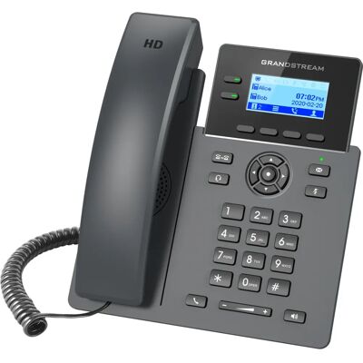 Grandstream Networks GRP2602 IP telefon - 2 sor, LCD, Fekete Grandstream Networks GRP2602 IP telefon - 2 sor, LCD, Fekete