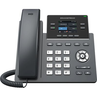 Téléphone IP Grandstream GRP2612G - 4 lignes, écran couleur, PoE - Publicité Téléphone IP Grandstream GRP2612G - 4 lignes, écran couleur, PoE - Publicité