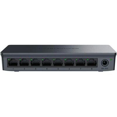 Switch Grandstream GWN7711 Lag 2 - 8 Porte - PoE - Administreret - Desktop/Vægmontering Switch Grandstream GWN7711 Lag 2 - 8 Porte - PoE - Administreret - Desktop/Vægmontering
