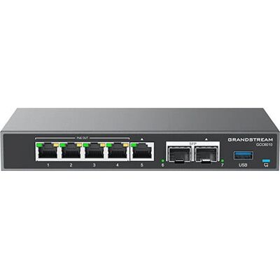 Grandstream GCC6010 Routeur VPN 5 Ports Switch - Commutateur Réseau / Routeur / Pare-feu / IP PBX - Publicité Grandstream GCC6010 Routeur VPN 5 Ports Switch - Commutateur Réseau / Routeur / Pare-feu / IP PBX - Publicité
