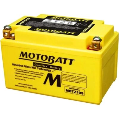 Motobatt Quadflex - Batteria Moto 12V - 4 Terminali Motobatt Quadflex - Batteria Moto 12V - 4 Terminali
