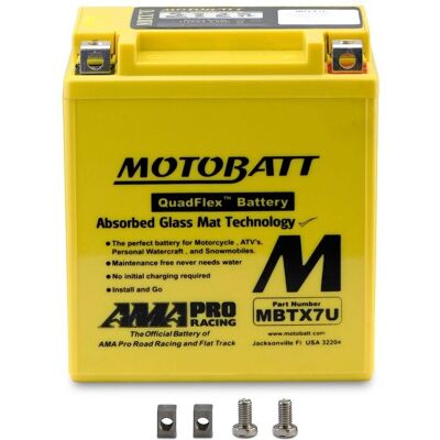 MOTOBATT YTX7LBS YTZ8V - Batería MOTOBATT YTX7LBS YTZ8V - Batería