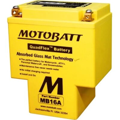 Motobatt Motobatt Hyb16a-Ab 12V 19Ah Battery - High Performance Replacement Motobatt Motobatt Hyb16a-Ab 12V 19Ah Battery - High Performance Replacement