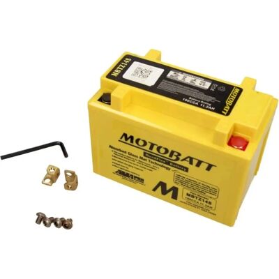 MotoBatt MBTZ14S Batería 12V - AGM, 4 Terminales, 190CCA MotoBatt MBTZ14S Batería 12V - AGM, 4 Terminales, 190CCA