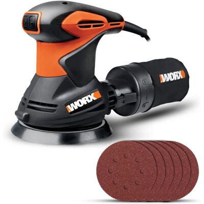 Worx WX652.1 Exzenterschleifer - 300W 125mm Staubsystem Worx WX652.1 Exzenterschleifer - 300W 125mm Staubsystem