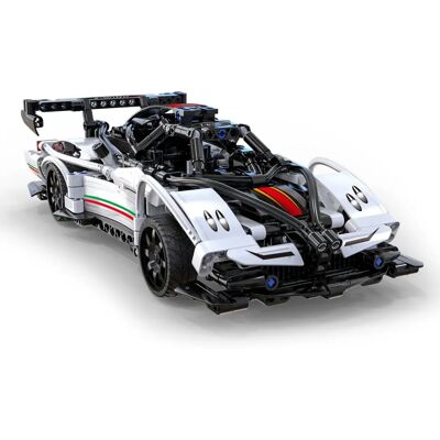Zestaw budowlany CaDA Z-Wind - Samochód wyścigowy RC - 457 elementów Zestaw budowlany CaDA Z-Wind - Samochód wyścigowy RC - 457 elementów