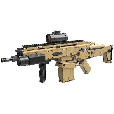 Cada - 17S Assault rifle block - Stads politie blok - Militair technisch blok - Construction block set Cada - 17S Assault rifle block - Stads politie blok - Militair technisch blok - Construction block set