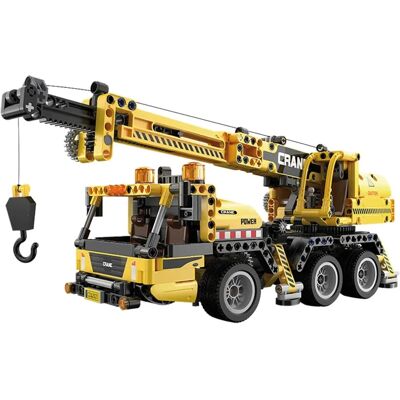 Zestaw konstrukcyjny dźwigu mobilnego CaDa - 658 elementów Zestaw konstrukcyjny dźwigu mobilnego CaDa - 658 elementów