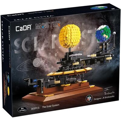 Cada Master Układ Słoneczny Zestaw Konstrukcyjny 865 Elementów - Edukacyjny Model Astronomii Cada Master Układ Słoneczny Zestaw Konstrukcyjny 865 Elementów - Edukacyjny Model Astronomii