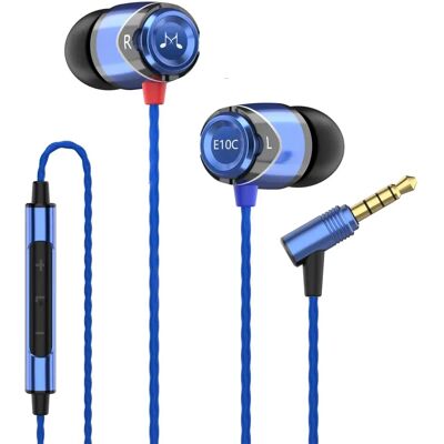 SoundMAGIC E10C In-Ear Microphone Bleu - Écouteurs - Publicité SoundMAGIC E10C In-Ear Microphone Bleu - Écouteurs - Publicité