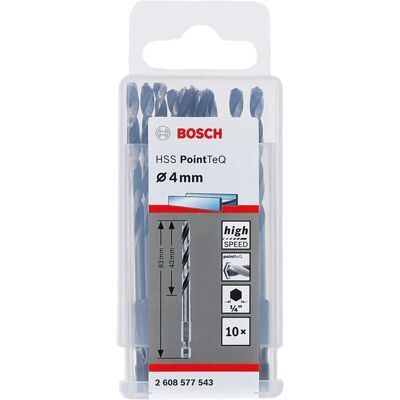 Bosch Model 2608577543 Set de burghie pentru metal cu șaibe hexagonale - 10 bucăți Bosch Model 2608577543 Set de burghie pentru metal cu șaibe hexagonale - 10 bucăți