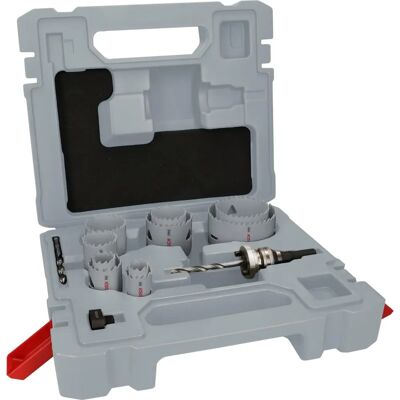 Bosch Model 2608901550 Hole Saw Set with Variably Tooth Design - Hole Saw Set Bosch Model 2608901550 Hole Saw Set with Variably Tooth Design - Hole Saw Set
