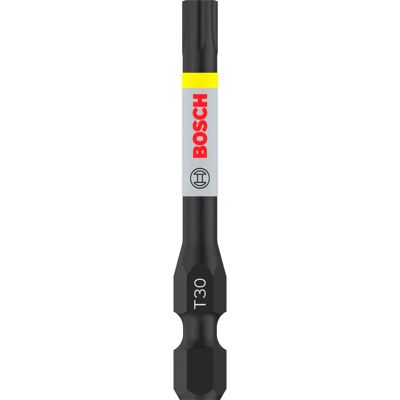 Bosch Impact T30 Impact Bit - 55mm - Stoßfest - Impact Bit - T30 Bosch Impact T30 Impact Bit - 55mm - Stoßfest - Impact Bit - T30