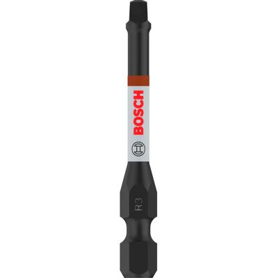 Bosch R3 Impact Robertson Screwdriver Bits - Impact-Resistant - 55mm Bosch R3 Impact Robertson Screwdriver Bits - Impact-Resistant - 55mm