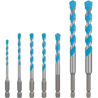 Bosch HEX-9 Multi Construction Borrset - 7 delar Bosch HEX-9 Multi Construction Borrset - 7 delar