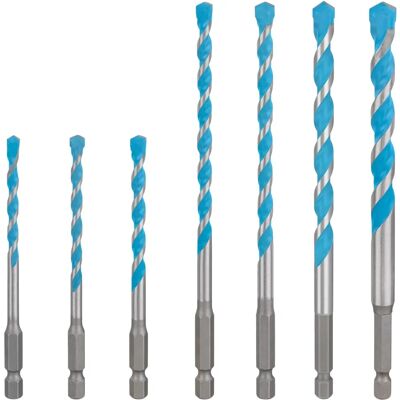 Set di punte Bosch Hex-9 Multi Construction - 7 pezzi Set di punte Bosch Hex-9 Multi Construction - 7 pezzi