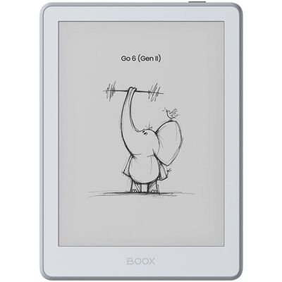 ONYX BOOX - Go 6 Gen2 - 32GB - Stone - liseuse - Publicité ONYX BOOX - Go 6 Gen2 - 32GB - Stone - liseuse - Publicité