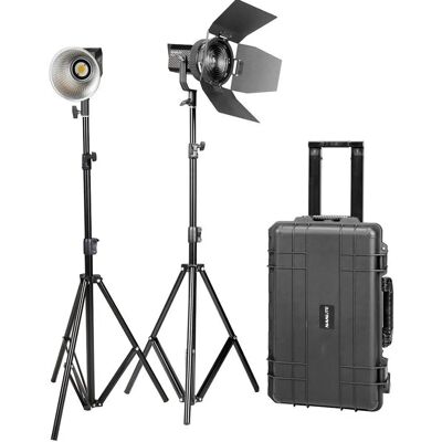 Kit de Luz LED Nanlite Forza 60 - Compacto, Brilhante, Versátil Kit de Luz LED Nanlite Forza 60 - Compacto, Brilhante, Versátil