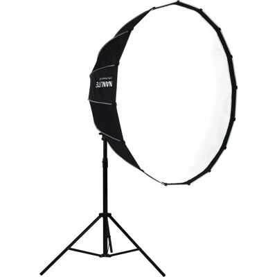 Softbox parabolic Nanlite 120cm - Montaj rapid - Accesorii studio Softbox parabolic Nanlite 120cm - Montaj rapid - Accesorii studio