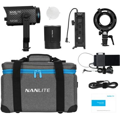 Zestaw LED RGB Nanlite Forza 60C - Wideo & Fotografia Zestaw LED RGB Nanlite Forza 60C - Wideo & Fotografia