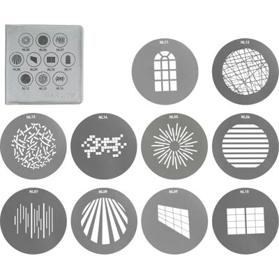 Nanlite PJ-FZ60-19 - GOBO Set 1 - Mocowanie Nanlite PJ-FZ60-19 - GOBO Set 1 - Mocowanie