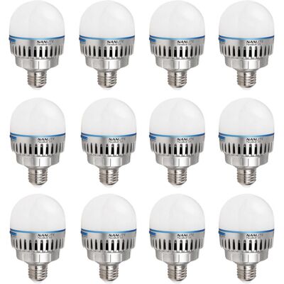 Nanlite PavoBulb 10C 12KIT Luz de Estúdio RGBWW Nanlite PavoBulb 10C 12KIT Luz de Estúdio RGBWW