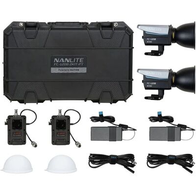 NANLITE FC-120B 2KIT-PT Set di Illuminazione - Studio, Portatile NANLITE FC-120B 2KIT-PT Set di Illuminazione - Studio, Portatile