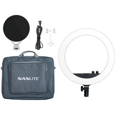 NANLITE Halo 14 Ringleuchte - LED, 24W, Einstellbar, 345mm Durchmesser NANLITE Halo 14 Ringleuchte - LED, 24W, Einstellbar, 345mm Durchmesser