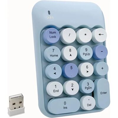 Trådlöst Tastatur- och Musset MOFII - Kompakt, Ergonomiskt, 1200 DPI Trådlöst Tastatur- och Musset MOFII - Kompakt, Ergonomiskt, 1200 DPI