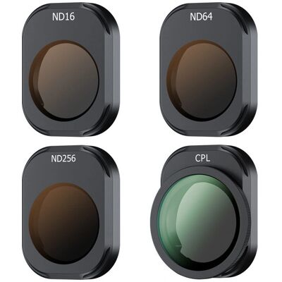 JJC Szűrő készlet DJI Mini 4 Pro - ND16 ND64 ND256 CPL JJC Szűrő készlet DJI Mini 4 Pro - ND16 ND64 ND256 CPL