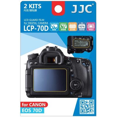 JJC LCP 70D Displayschutz - Kameraschutz JJC LCP 70D Displayschutz - Kameraschutz