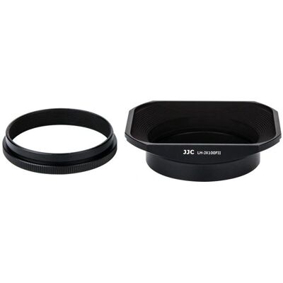 JJC Gegenlichtblende & Filteradapter für Fuji X100F - Schwarz JJC Gegenlichtblende & Filteradapter für Fuji X100F - Schwarz