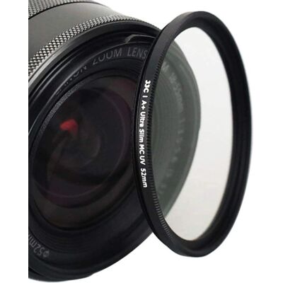 Filtre UV Ultra Mince JJC 52mm - Protection & Amélioration Filtre UV Ultra Mince JJC 52mm - Protection & Amélioration