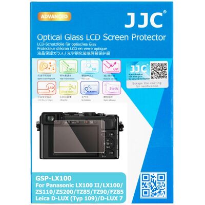 JJC - LX100 - 9H Optikai üveg - LX100 kompatibilis - Kamera kijelzővédő JJC - LX100 - 9H Optikai üveg - LX100 kompatibilis - Kamera kijelzővédő