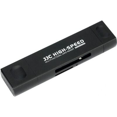 JJC CR UCL1 Speicherkartenlesegerät - Hochgeschwindigkeit USB 3.2 - Unterstützt SD, microSD, CF JJC CR UCL1 Speicherkartenlesegerät - Hochgeschwindigkeit USB 3.2 - Unterstützt SD, microSD, CF