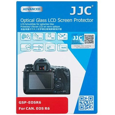 JJC Optiskt glas skärmskydd för Canon EOS R6 JJC Optiskt glas skärmskydd för Canon EOS R6