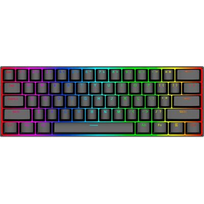 Podświetlana mechaniczna klawiatura gamingowa Redragon K630RGB - Czarna Podświetlana mechaniczna klawiatura gamingowa Redragon K630RGB - Czarna