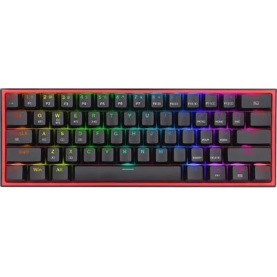 Klawiatura gaming Redragon K616-RGB B - 60% kompaktowa z RGB Klawiatura gaming Redragon K616-RGB B - 60% kompaktowa z RGB