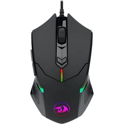 Souris Gaming Redragon Centrophorus - 7200 DPI, 6 Boutons, LED RGB - Publicité Souris Gaming Redragon Centrophorus - 7200 DPI, 6 Boutons, LED RGB - Publicité