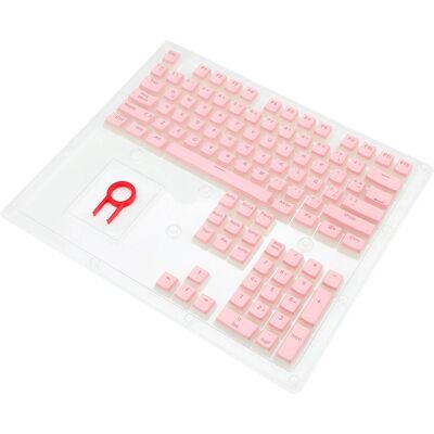 Keycaps Roses Redragon - Durables en PBT Double Shot - Compatible RGB - Claviers Mécaniques Keycaps Roses Redragon - Durables en PBT Double Shot - Compatible RGB - Claviers Mécaniques