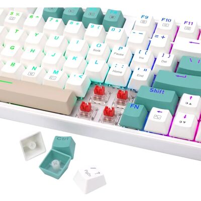 Redragon K643WGC-RGB-PRO Kabellose Gaming-Tastatur Redragon K643WGC-RGB-PRO Kabellose Gaming-Tastatur