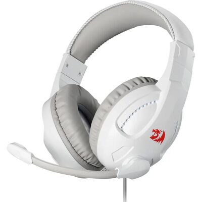 Auriculares para juegos Redragon H211w-rgb - Over Ear, con cable, Blanco Auriculares para juegos Redragon H211w-rgb - Over Ear, con cable, Blanco