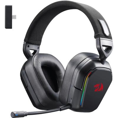 Redragon H868 Kabelloses RGB Gaming-Headset - 7.1 Surround-Sound Redragon H868 Kabelloses RGB Gaming-Headset - 7.1 Surround-Sound