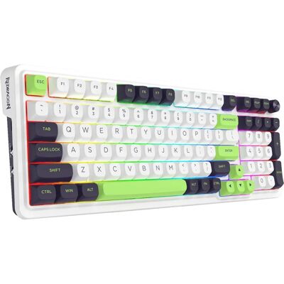 Redragon Eisa Max K686WBG-RGB-MAX Tastatur - Kabellos & Kabelgebunden Redragon Eisa Max K686WBG-RGB-MAX Tastatur - Kabellos & Kabelgebunden