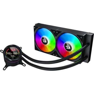 Redragon CCW-1019 Computer-Kühlsystem - RGB, LCD, 2x120mm Redragon CCW-1019 Computer-Kühlsystem - RGB, LCD, 2x120mm