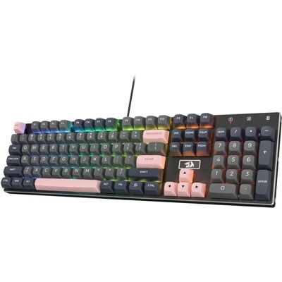 Redragon - K556 SE - 104 tasti - Cablato - Tastiera Redragon - K556 SE - 104 tasti - Cablato - Tastiera