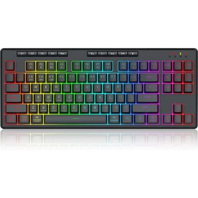 REDRAGON K516RGB-PRO Shiva PRO 87 Bezprzewodowa Klawiatura - Klawiatura REDRAGON K516RGB-PRO Shiva PRO 87 Bezprzewodowa Klawiatura - Klawiatura