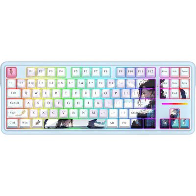 Redragon Marque Modèle Couleurs variées - Clavier - RGB, Sans fil, Bluetooth Redragon Marque Modèle Couleurs variées - Clavier - RGB, Sans fil, Bluetooth